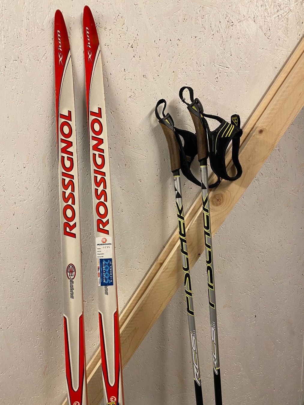 neue bindung auf alte langlaufski