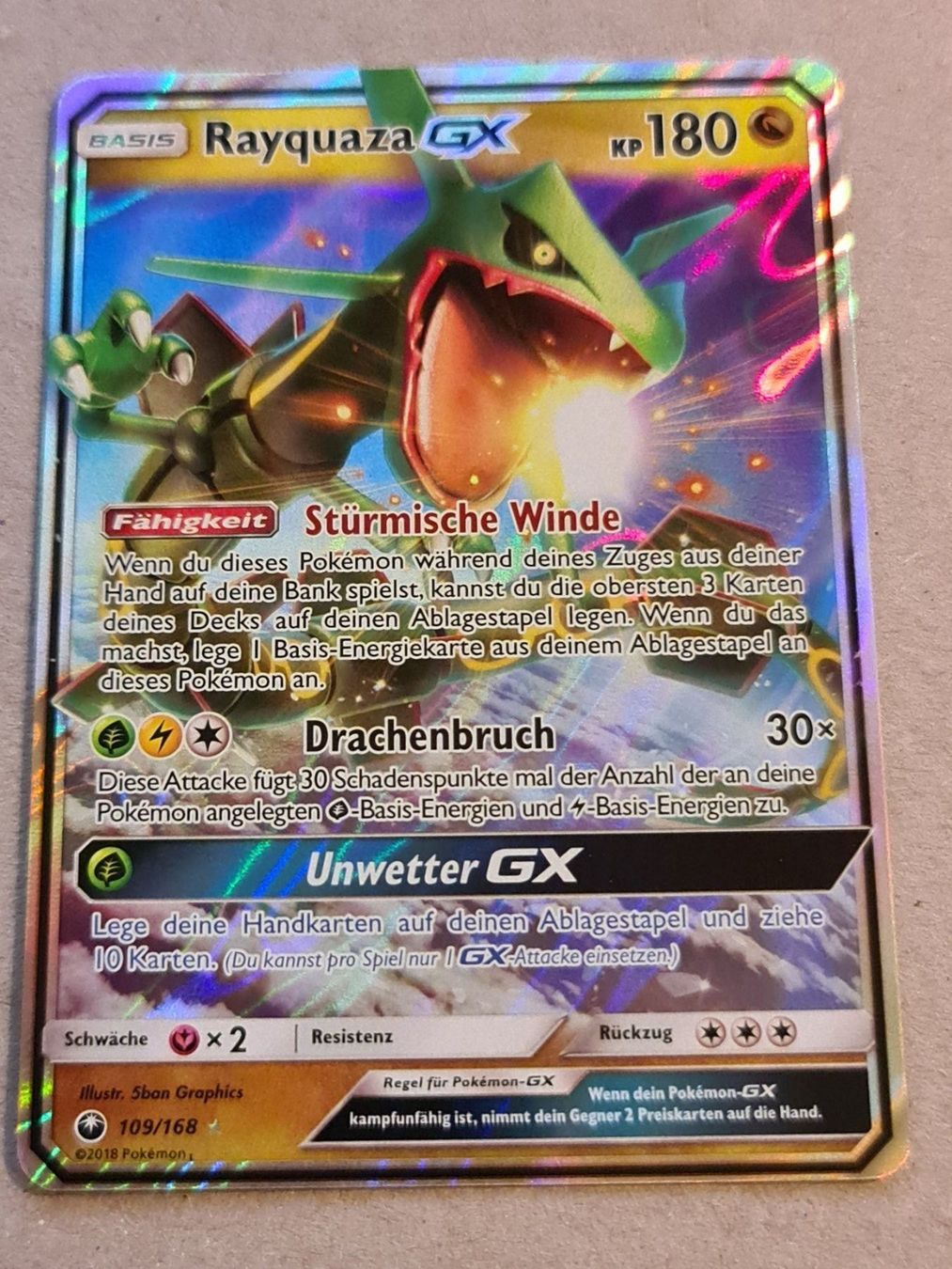 Rayquaza GX 108/168 | Kaufen auf Ricardo