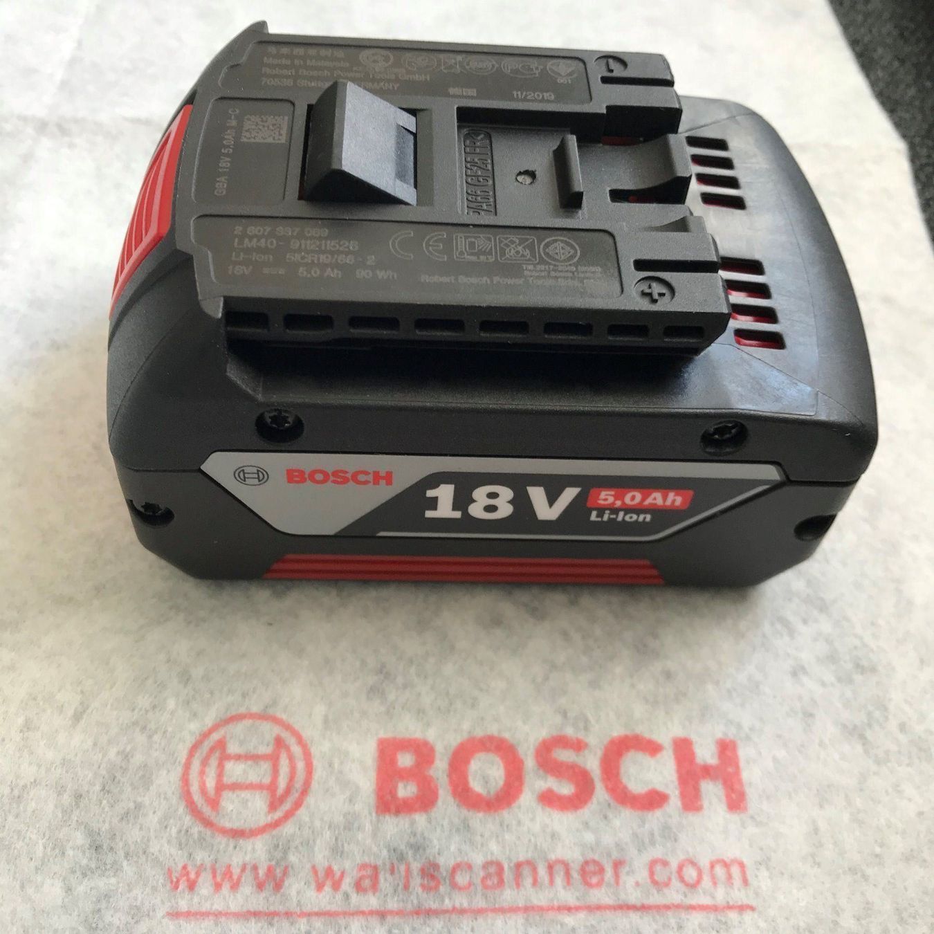 Аккумулятор bosch 18v 5ah