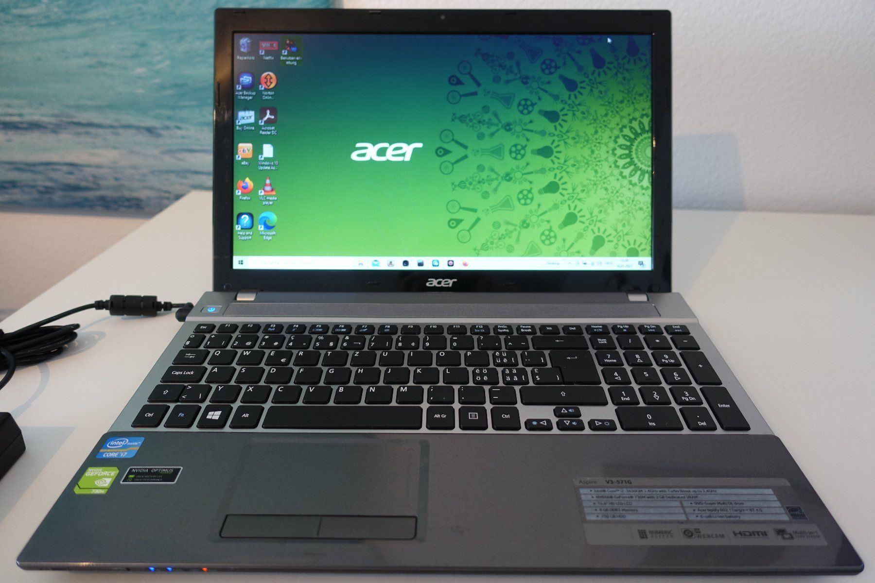 Какие игры тянет ноутбук acer aspire v3 571g на процессоре i7