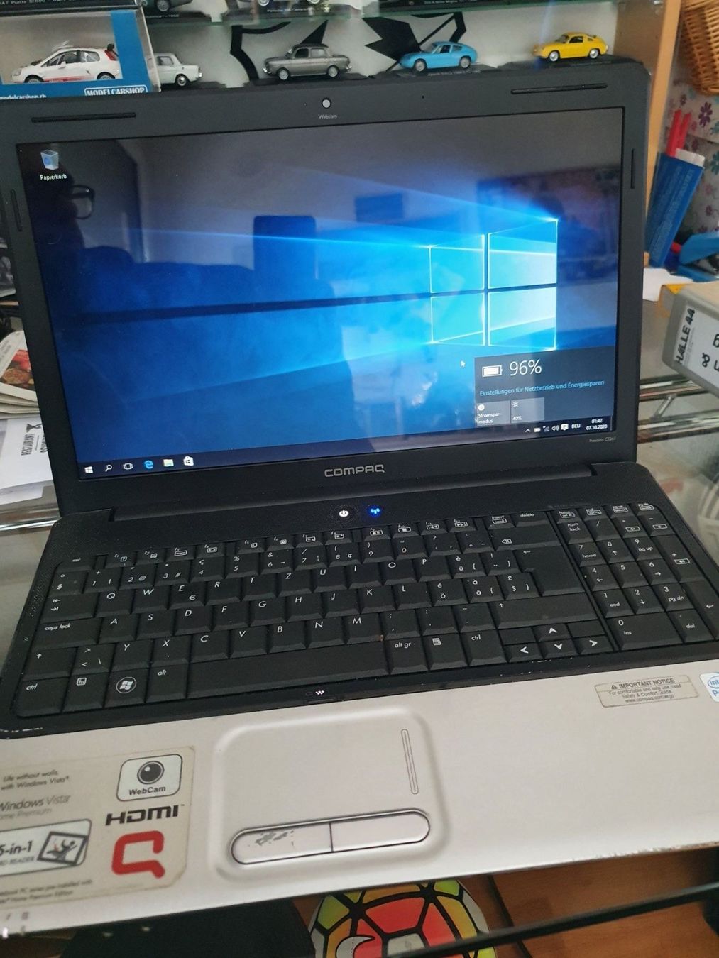 Ноутбук hp compaq presario cq61 обзор