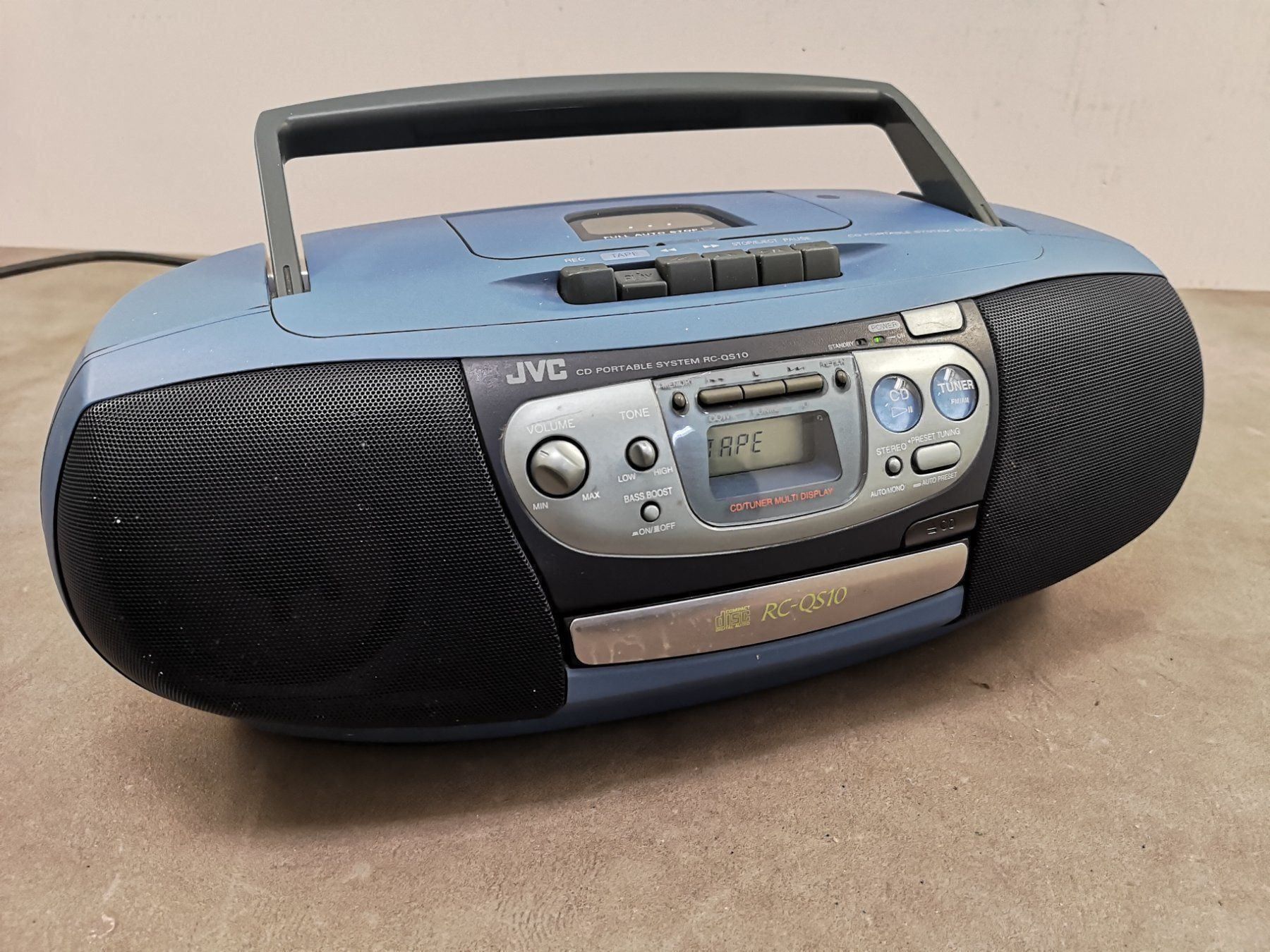 JVC CD Portable System RCQS10 Cassette Kaufen auf Ricardo