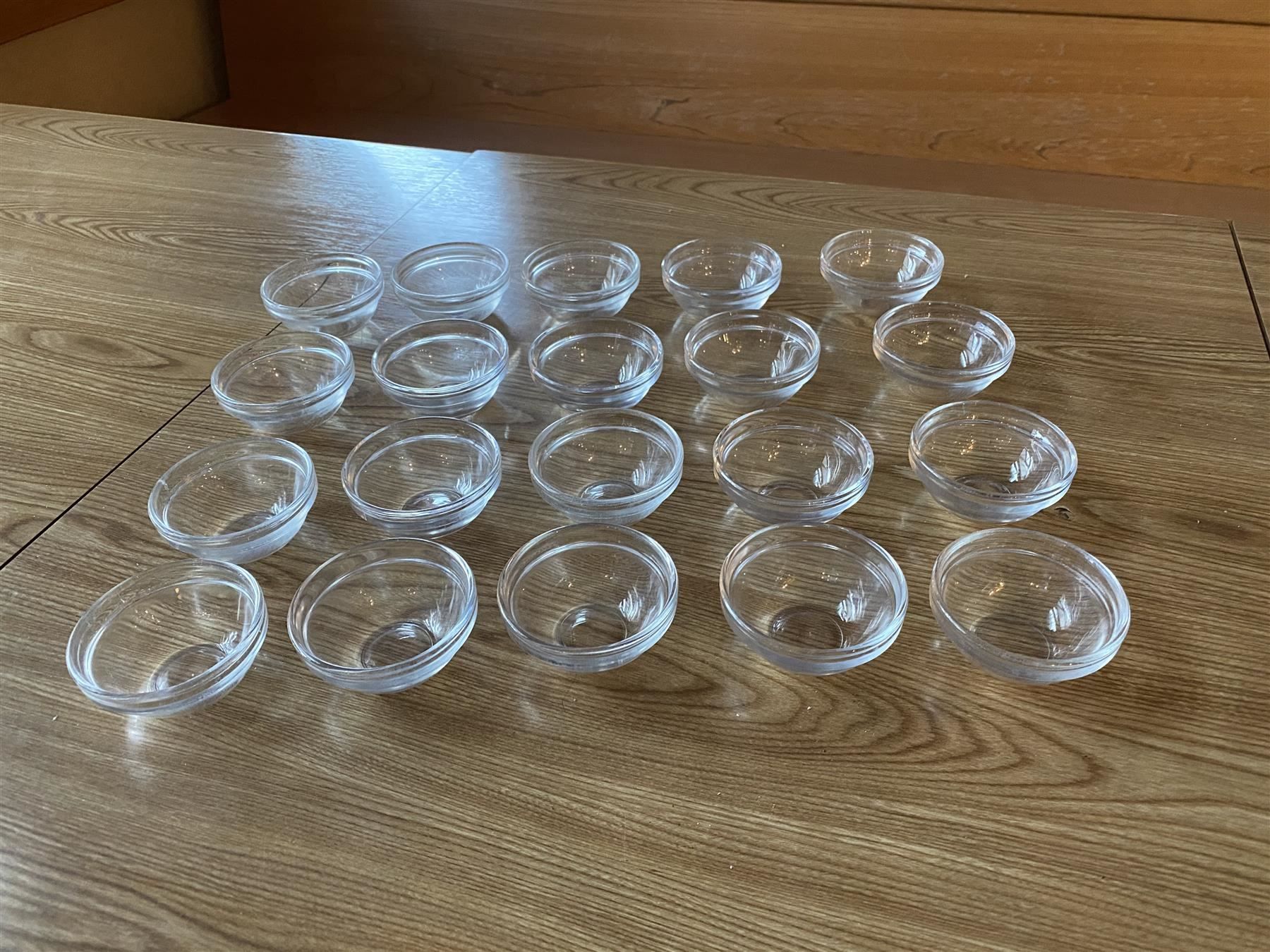 20 x Glas-Schälchen für Dips, Mayo -Q053 | Kaufen auf Ricardo