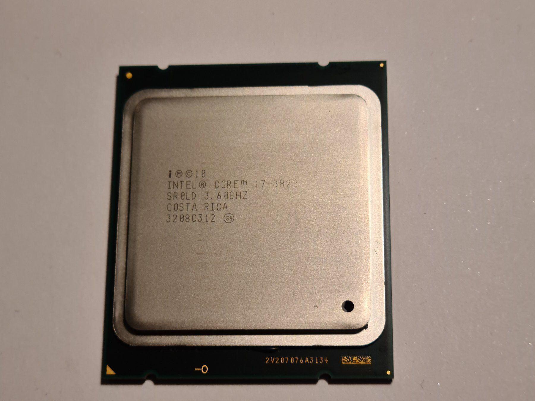 Разгон intel core i7 3820