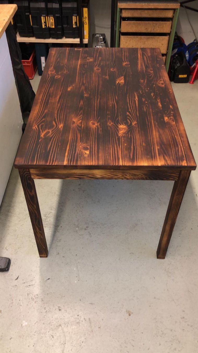 Gebrannte Esstisch | Kaufen auf Ricardo