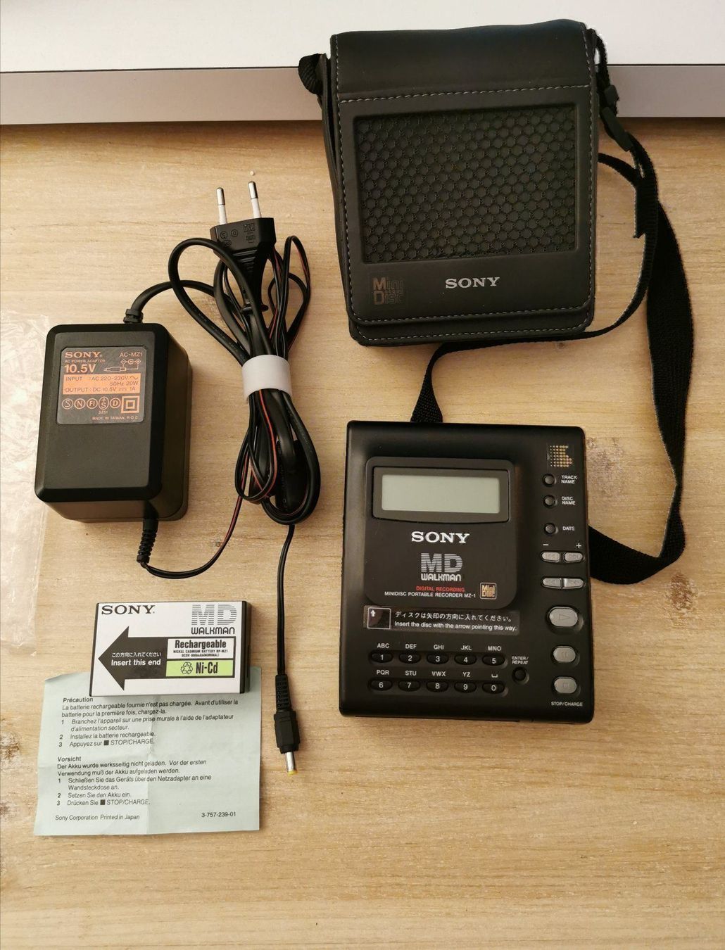 Sony MD Walkman MZ1 MiniDisc, 1st gen. Kaufen auf Ricardo