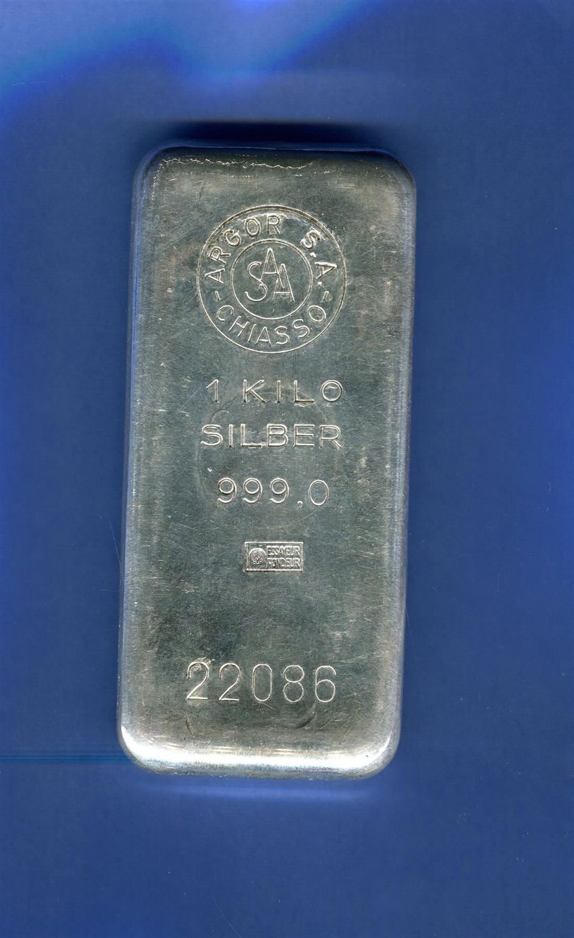 1 kg silberbarren verkaufen