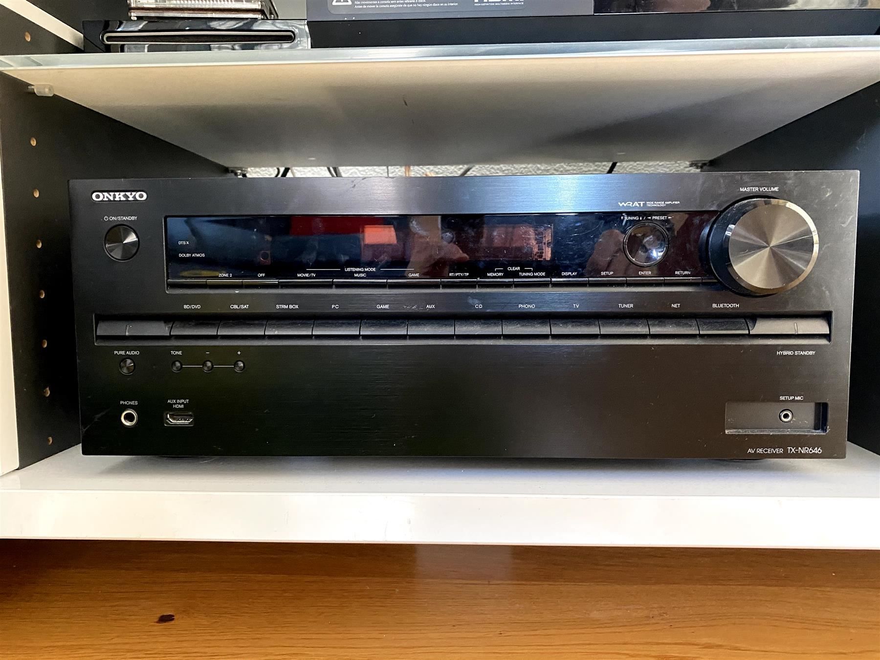 Onkyo TXNR646 7.2 Channel 4K Receiver Kaufen auf Ricardo