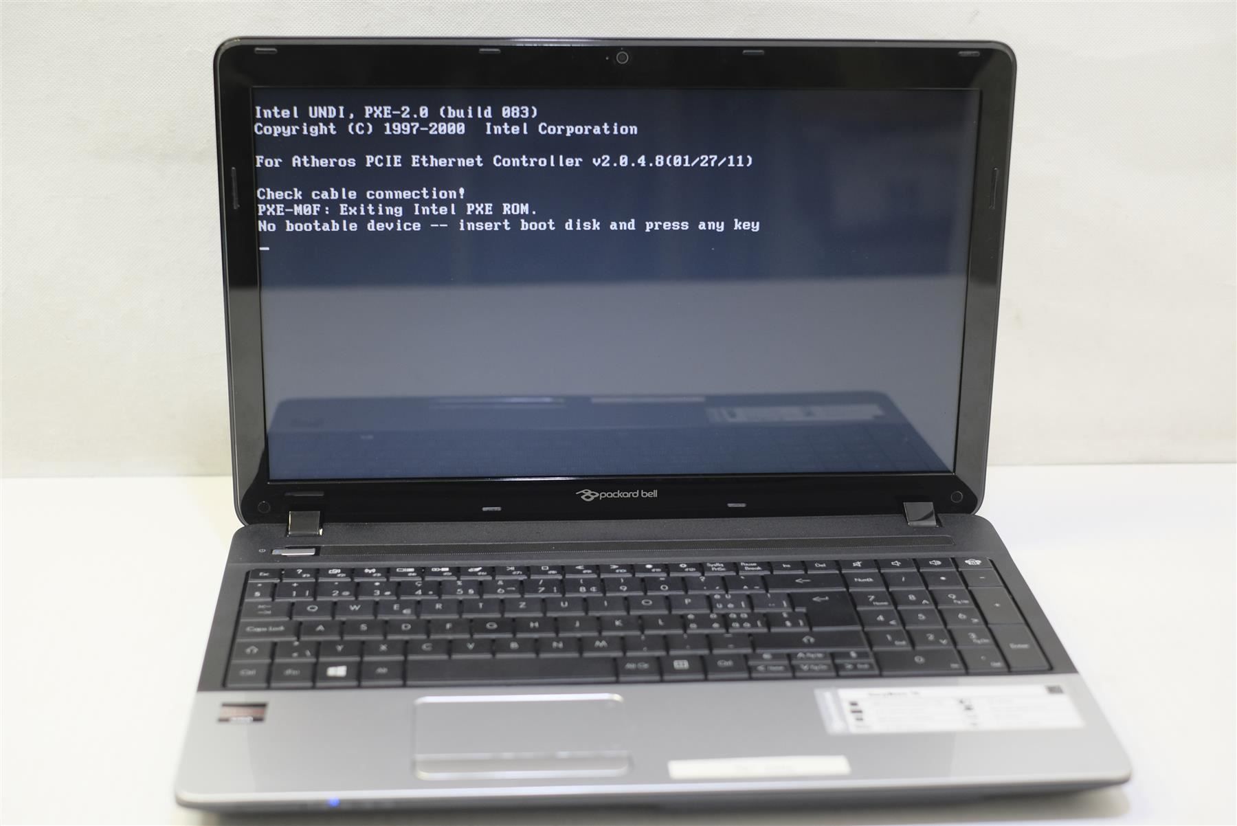 Разборка ноутбука packard bell easynote te