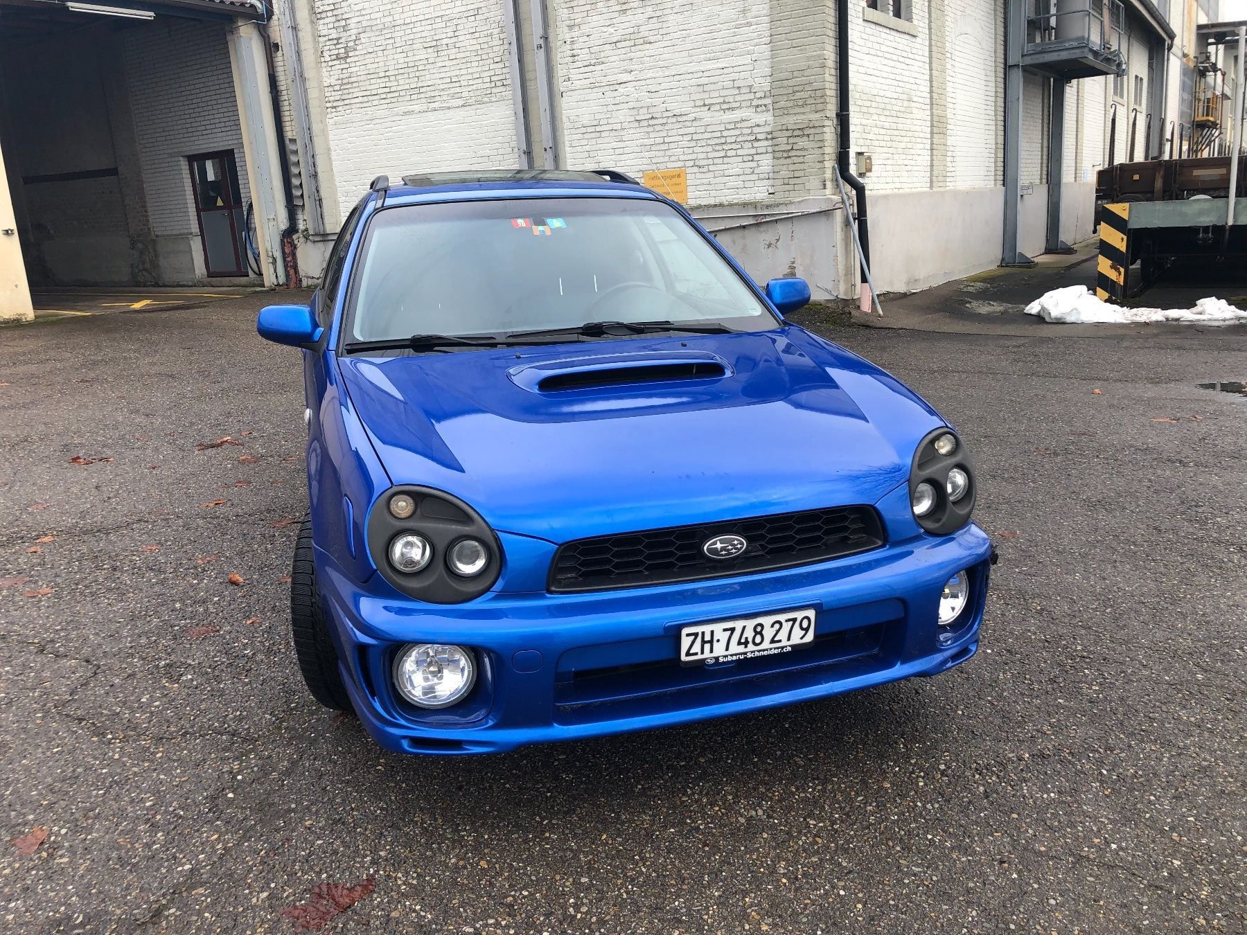 Subaru impreza 2001 тюнинг