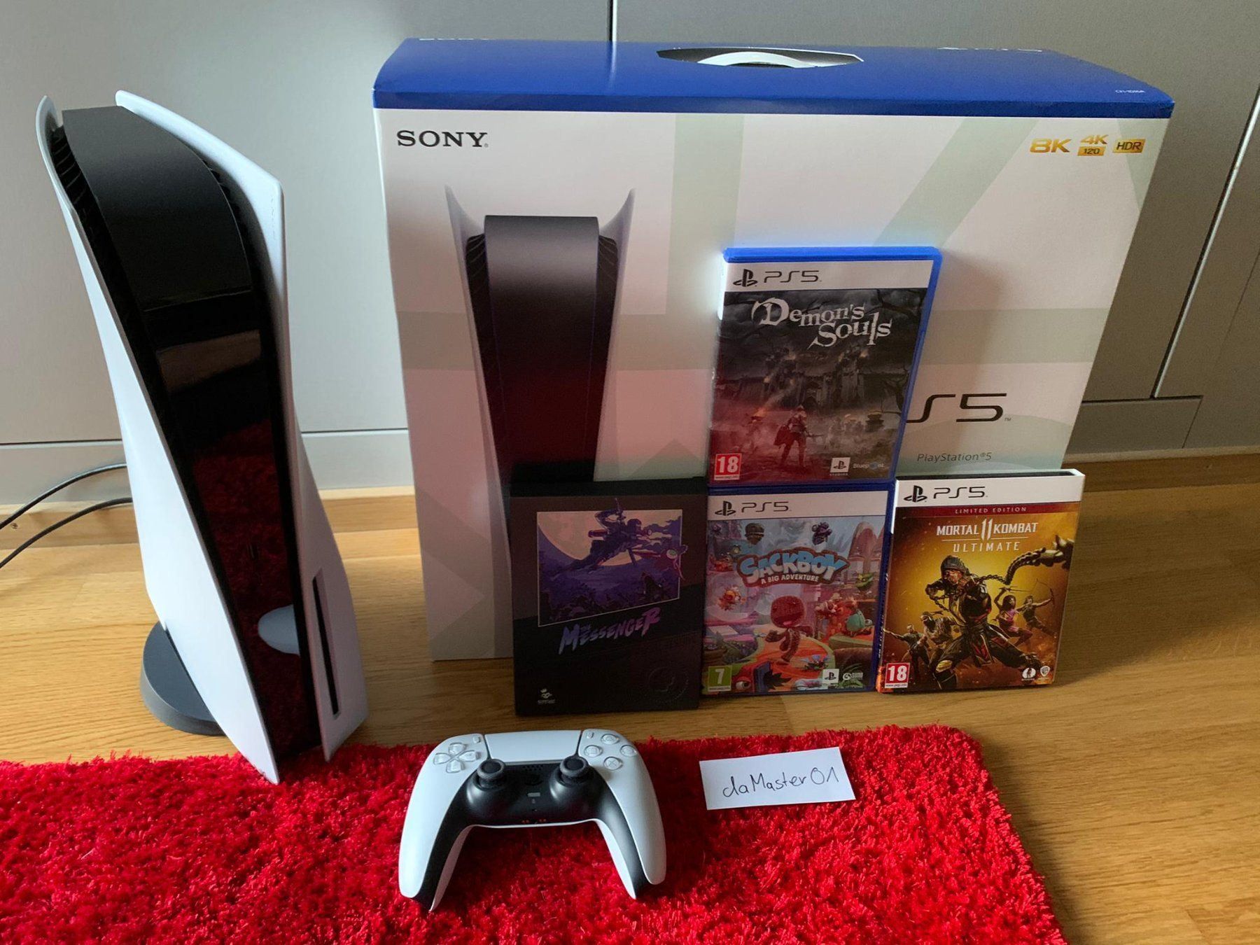 Playstation 5 mit 4 Spiele ab 1. Kaufen auf Ricardo