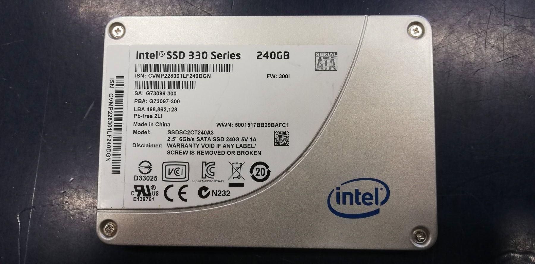 330 и 520 intel ssd разница