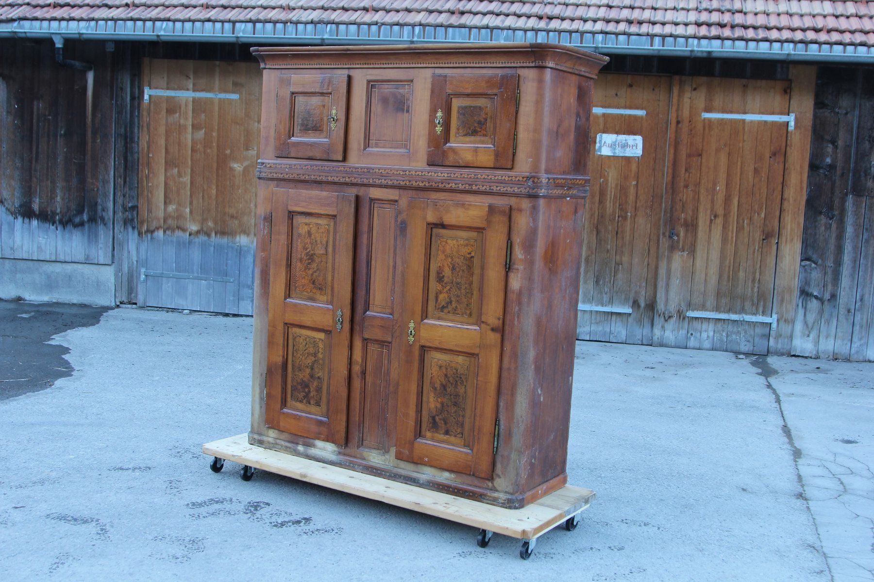 Antiker Kirschbaumschrank, vollmassiv | Acheter sur Ricardo