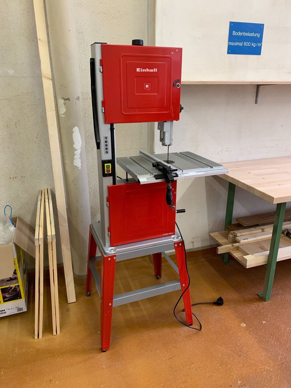 bandsäge einhell tc sb 305 u