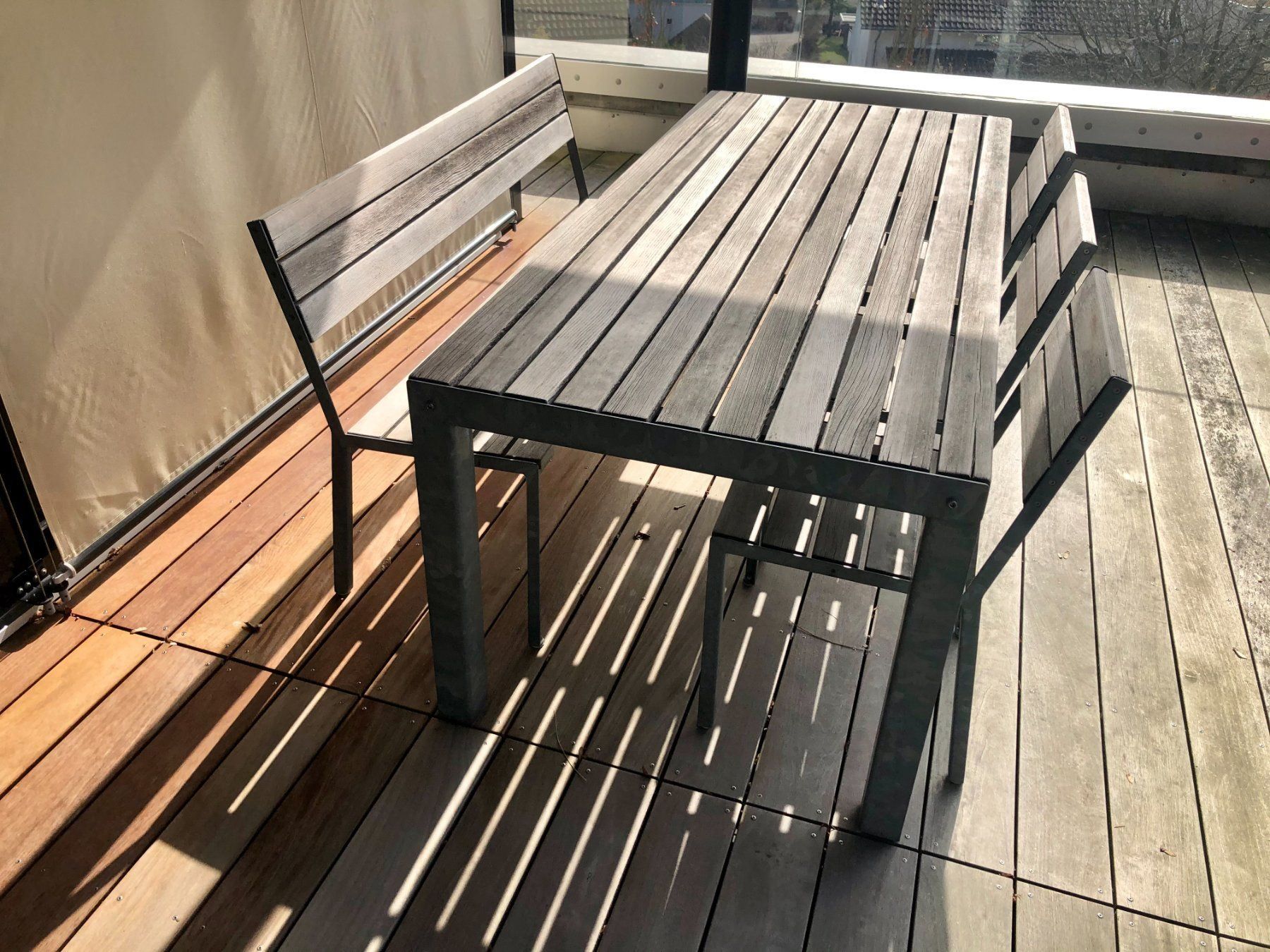 Gartentisch mit Bank und Stühlen | Kaufen auf Ricardo