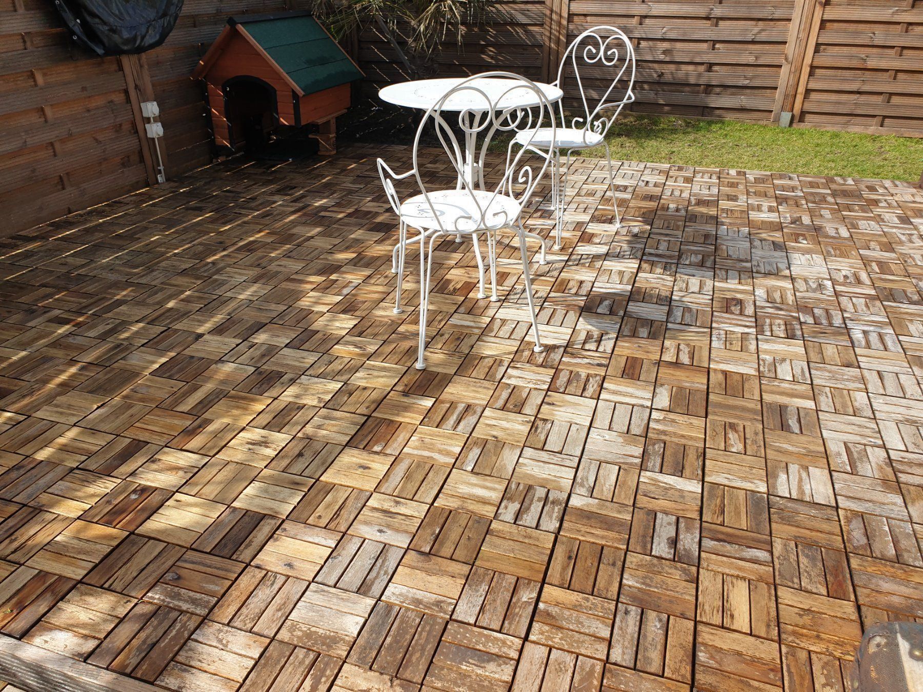 Terassenfliesen Holz 30x30 Klicken 40m2 | Kaufen auf Ricardo