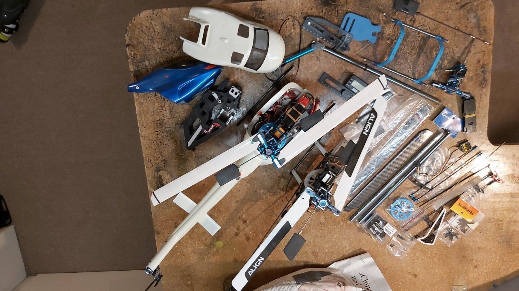 Dachbodenfunde TRex 450 Teile | Kaufen auf Ricardo