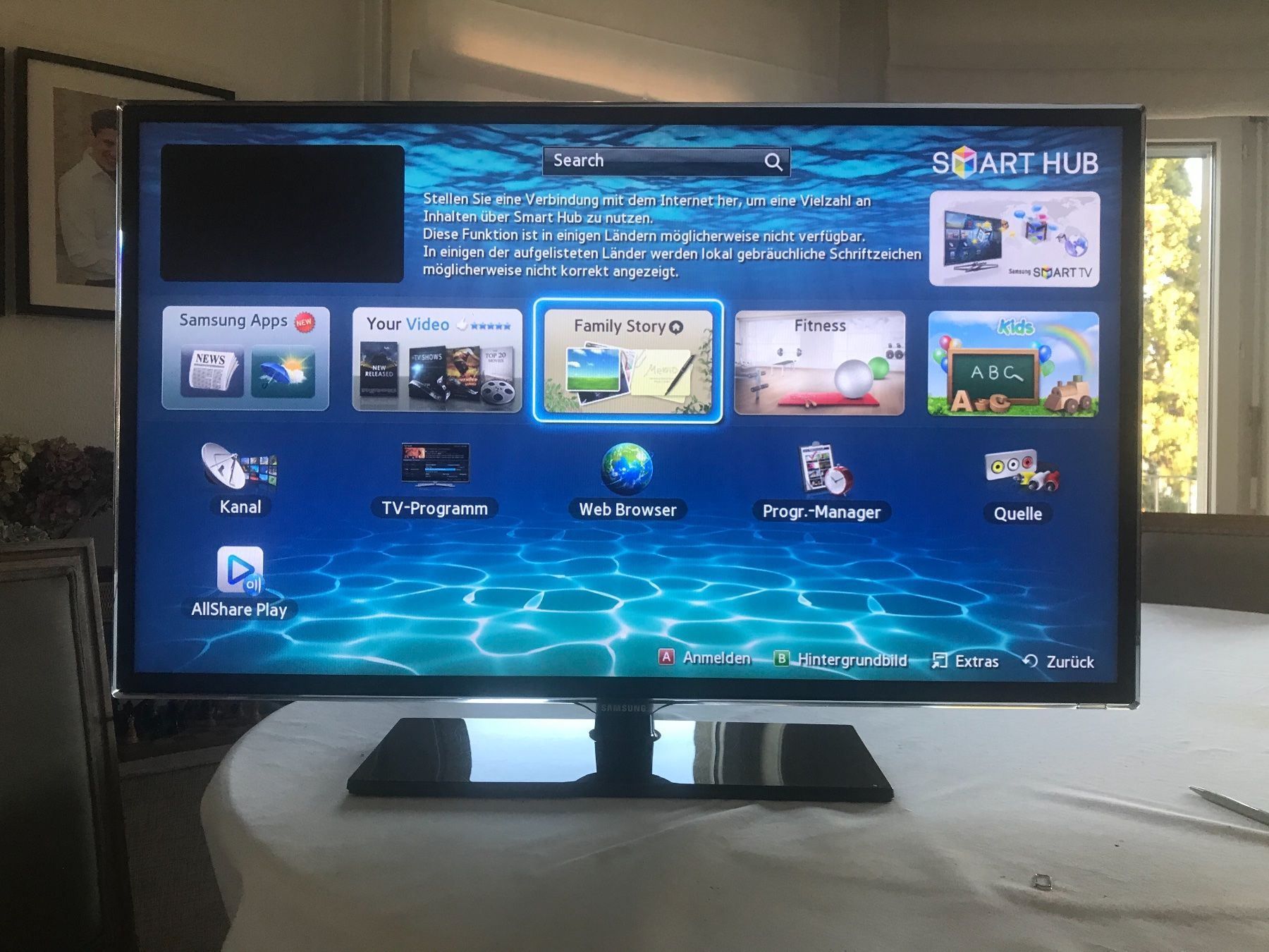 1 40 m in zoll fernseher