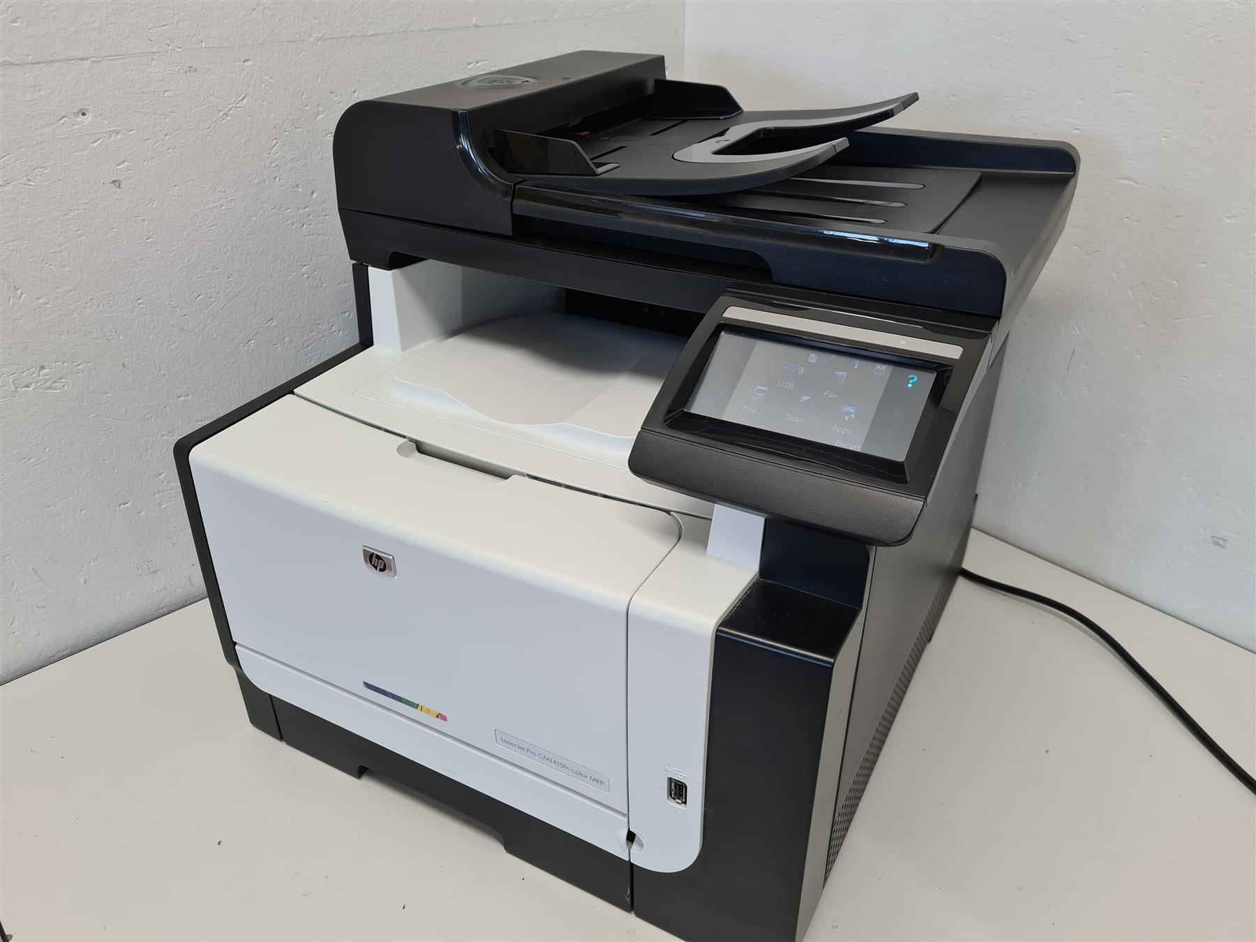 Hp laserjet pro cm1415fn обзор