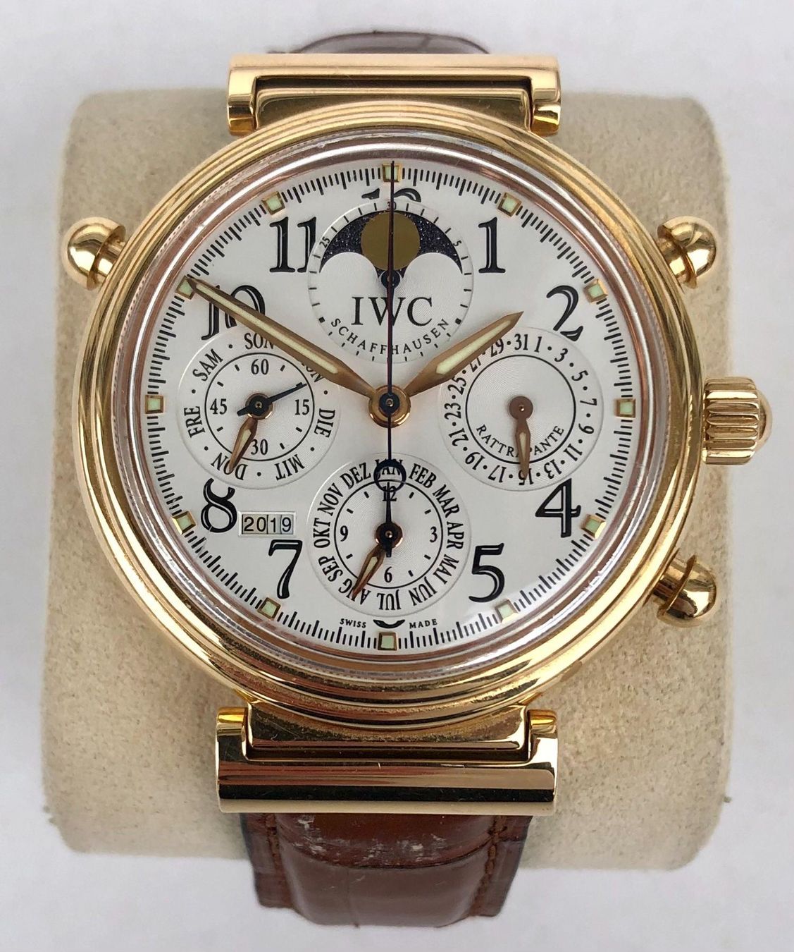 IWC Da Vinci Chronograph Rattrapante Uhr | Kaufen auf Ricardo