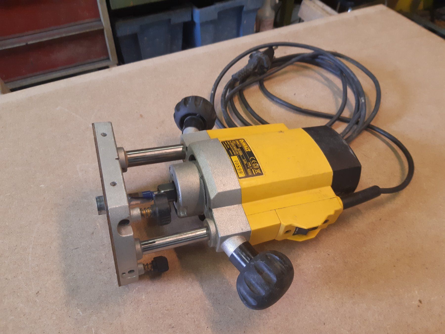 dewalt oberfräse führungsschiene