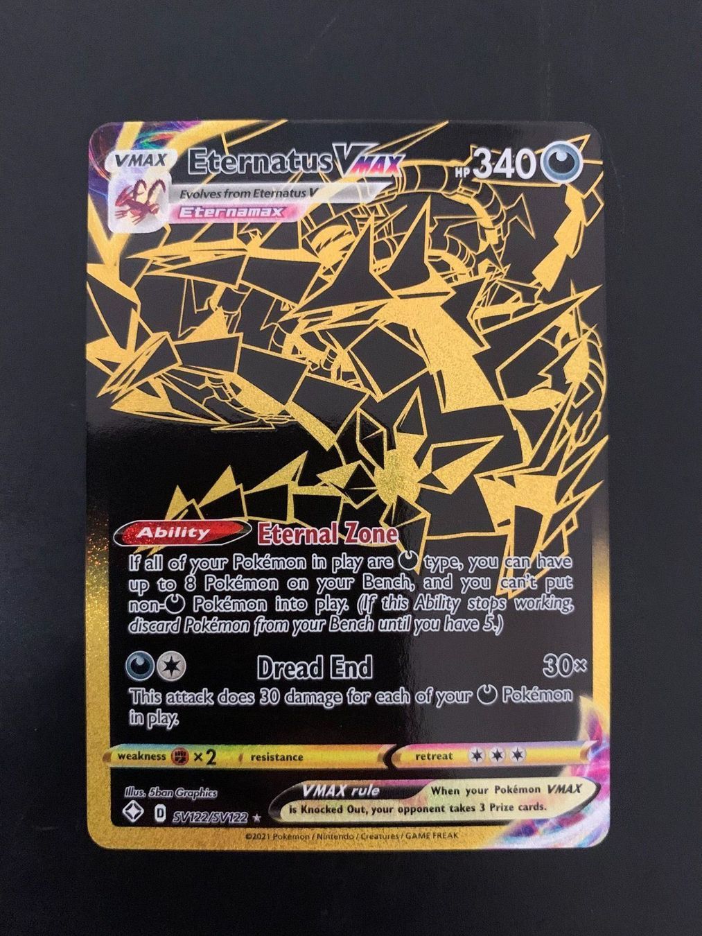 Eternatus VMAX gold Shining Fates eng | Kaufen auf Ricardo
