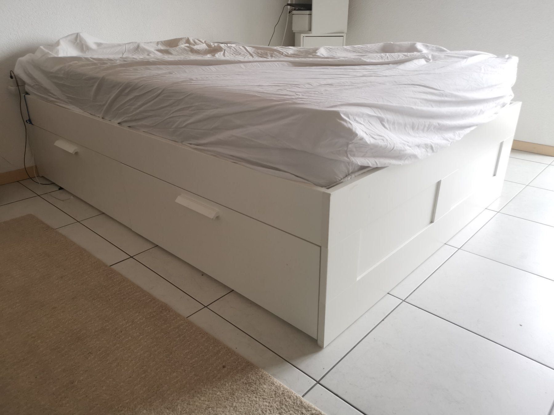 Ikea Brimnes Bett 140x200 mit Schubladen Kaufen auf Ricardo