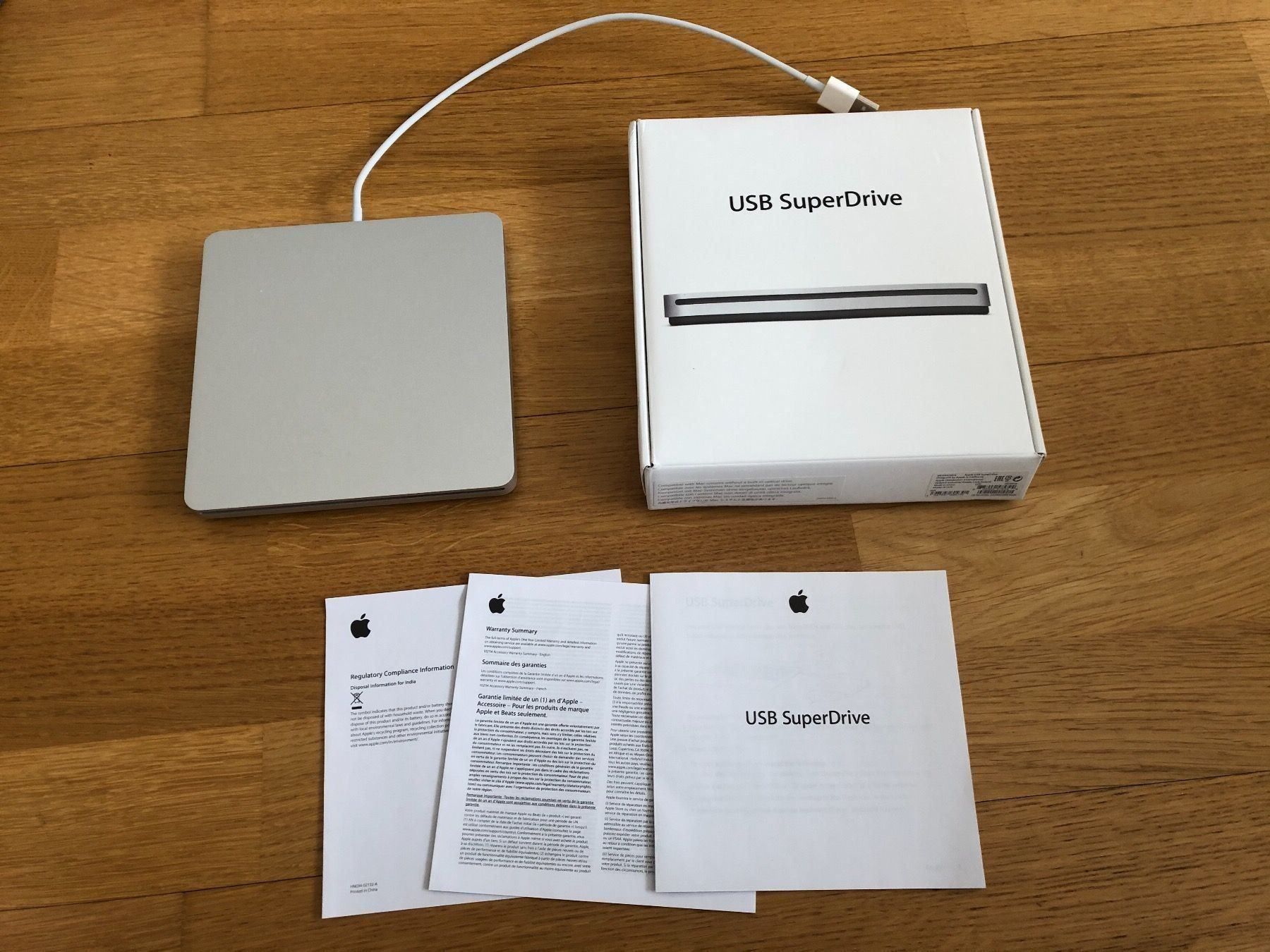 Usb superdrive от apple как подключить