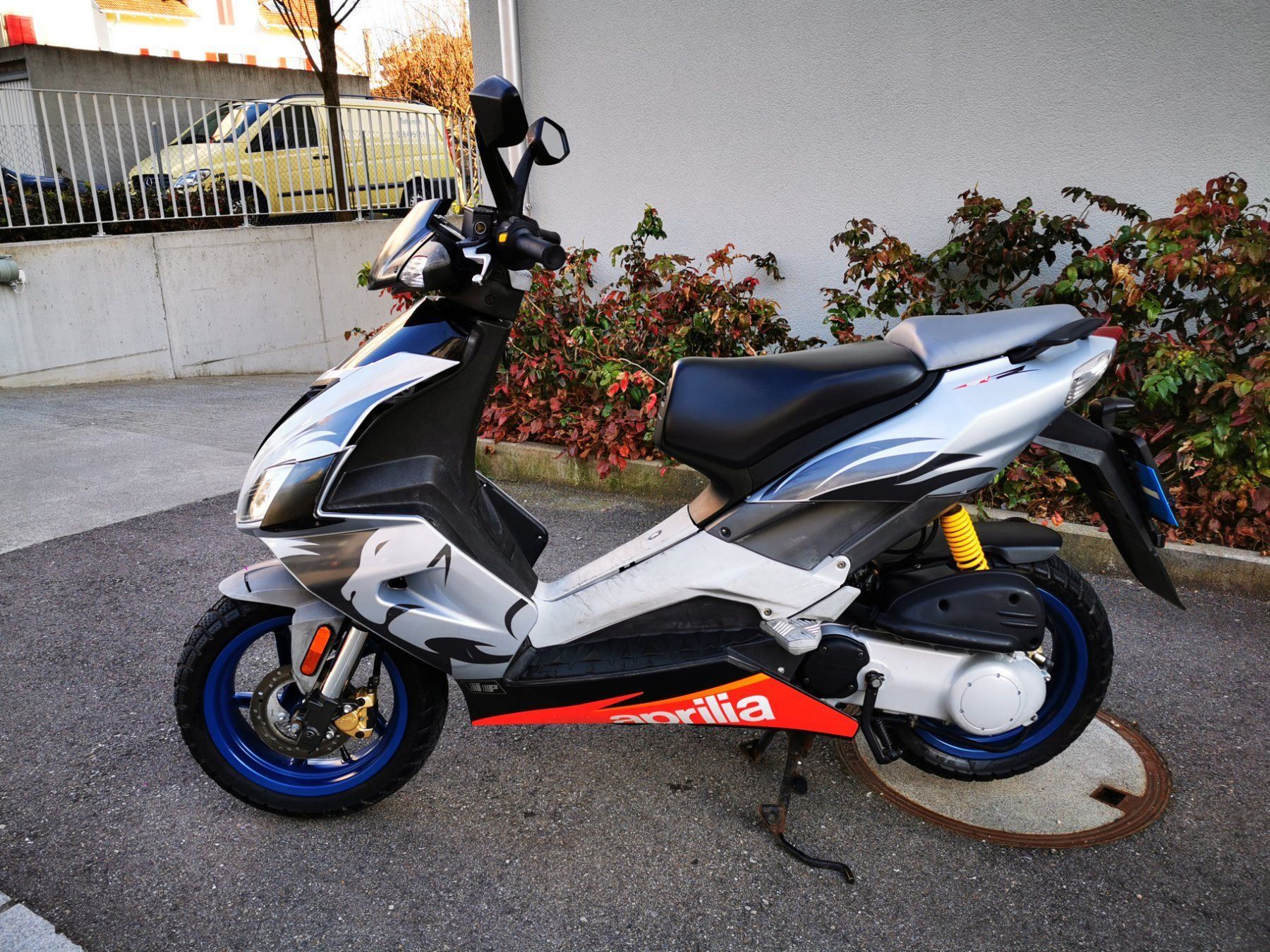 Aprilia sr50 инжектор