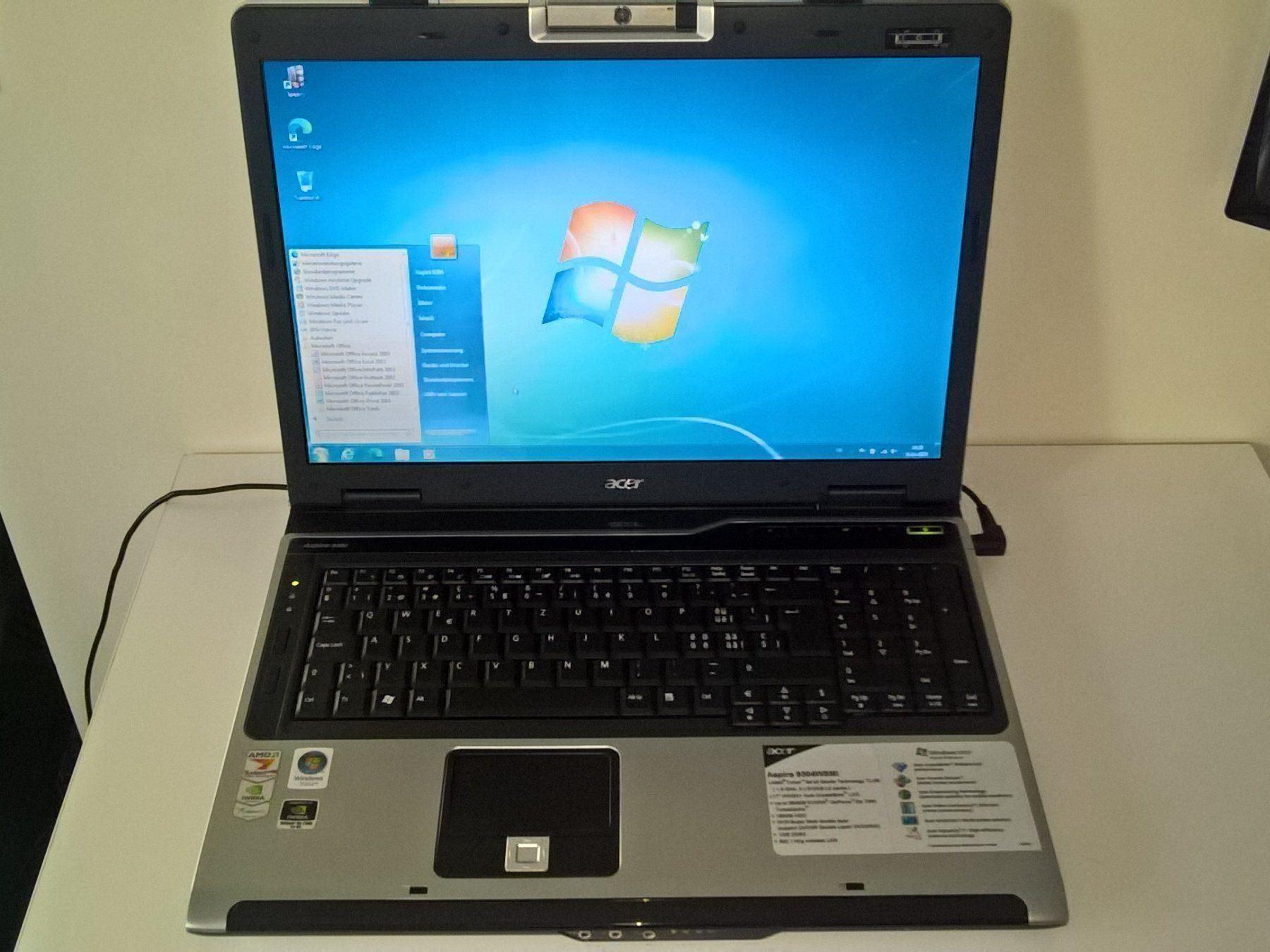 Acer aspire 9300 не включается