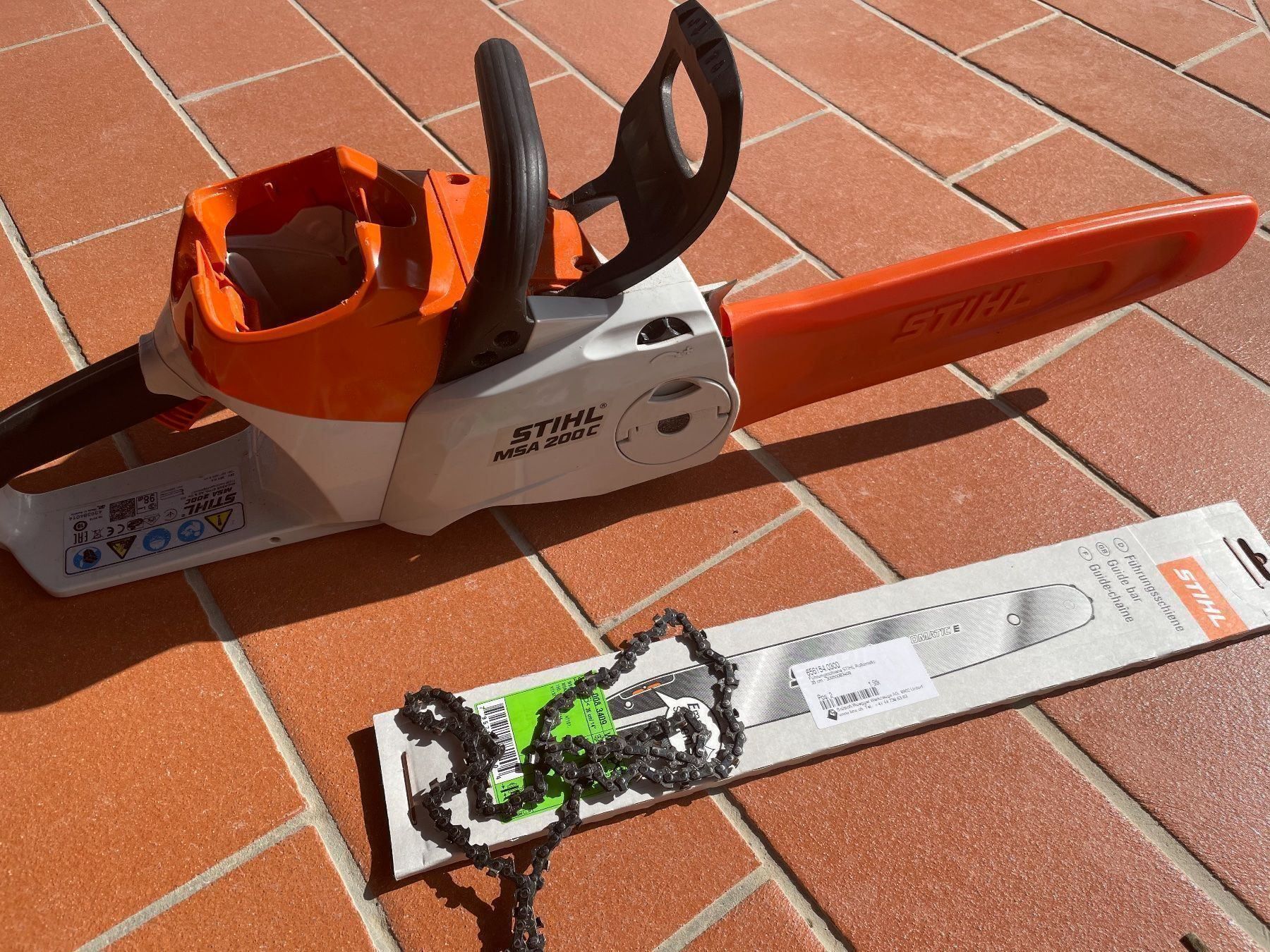 Stihl AkkuKettensäge MSA 200 CBQ; 35cm Kaufen auf Ricardo