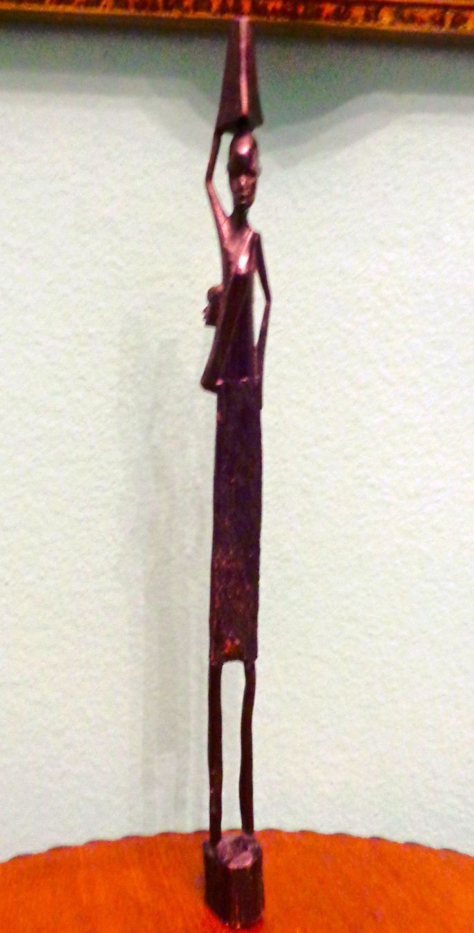 Afrikanische Skulptur aus Holz | Kaufen auf Ricardo Dekoartikel günstig und bequem online kaufen!