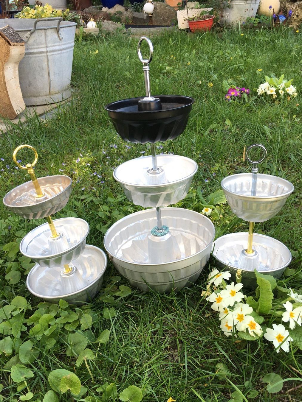 Etageren Vintage Gugelhupf Gartendeko Kaufen Auf Ricardo