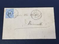 1880 Brief mit Portomarke EGGIWYL