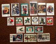 Weihnachts Briefmarken USA