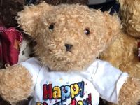 Teddybär mit Geburri T-shirt