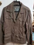 100% Leinen Jacke Grösse m