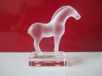 Pferd aus Kristall  Lalique France
