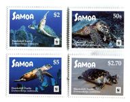 Briefmarken "Schildkröten". Samoa.