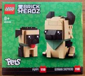 Lego BrickHeadz Deutscher Schäferhund
