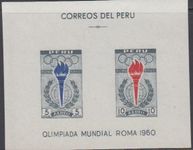 Peru 1960 - Olymp.Sommerspiele Roma