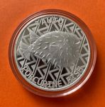 Silber Münze 5 $ 2021 Kugelfisch 1 oz