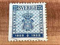 Briefmarke Schweden 1955