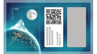 Swiss crypto Stamp / Token id 1