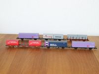 Container Zug mit 6 Wagen Märklin / Roco