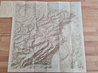 Karte Appenzellerland 1:60'000, antik