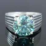 VRAI/ECHTE 7.50ct diamant Bleu +Certific