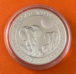 African Wildlife-Elefant Silber Münze