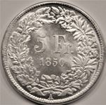 5 Franken 1850 (Replica)