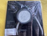 1 Unze THE BIG 5 Elefant 1.Ausgabe 2019